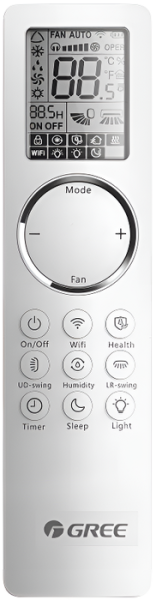 Gree Airy GWH24AVEXF-K6DNA1A(champagne)