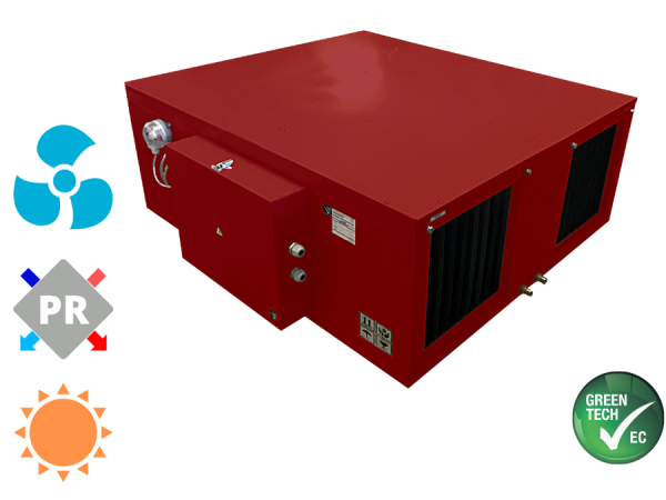 MIRAVENT PR 2100 W (с водяным калорифером)