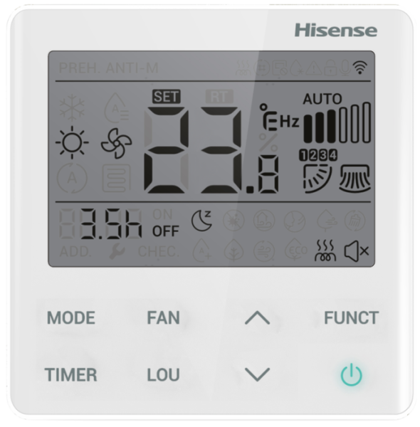 Hisense Heavy EU AUD-48UX4REH8/AUW-48U6RN8 Wi-Fi