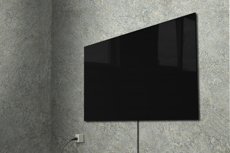 Теплофон Glassar 0,6 кВт (ЭРГН-0,6) черный